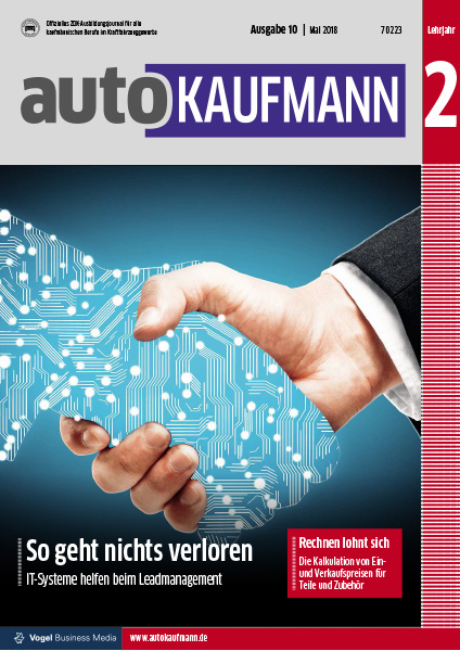 autoKAUFMANN 10/2018 Lehrjahr 2