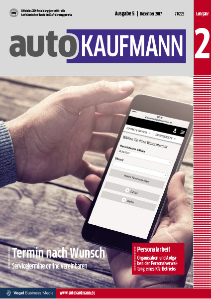 autoKAUFMANN 5/2017 Lehrjahr 2