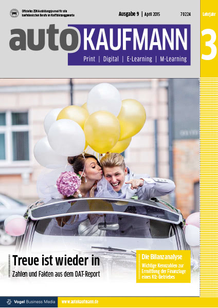 autoKAUFMANN 09/2015 Lehrjahr 3