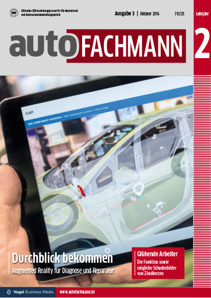 autoFACHMANN 3/2016 Lehrjahr 2