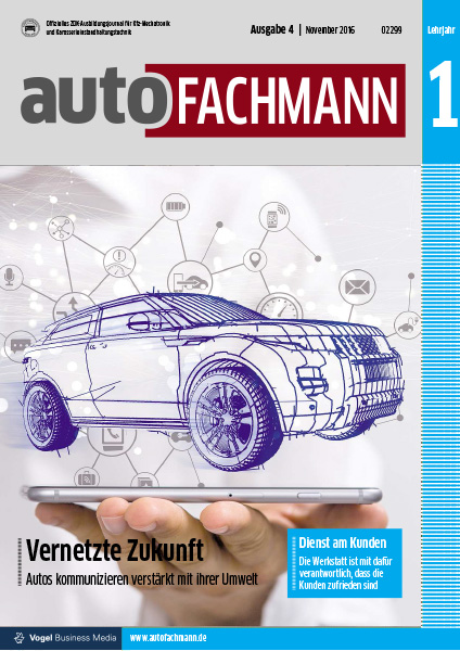 autoFACHMANN 4/2016 Lehrjahr 1