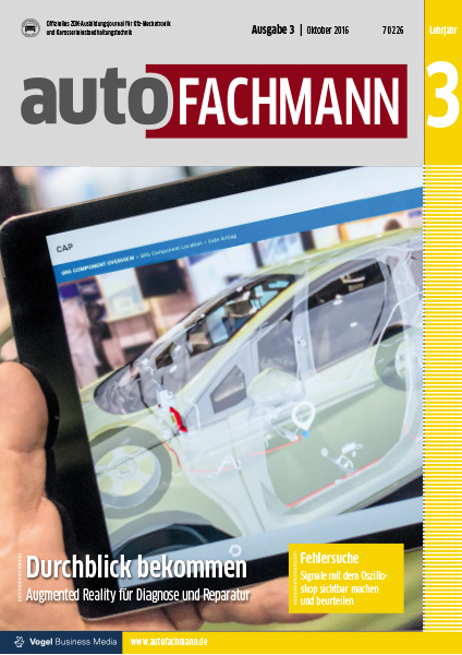 autoFACHMANN 3/2016 Lehrjahr 3