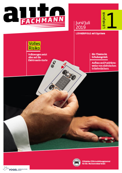 AF-011_LJ1KtyBzIQpQRef9 Titelseite autoFACHMANN Juni/Juli 2019 Lehrjahr 1