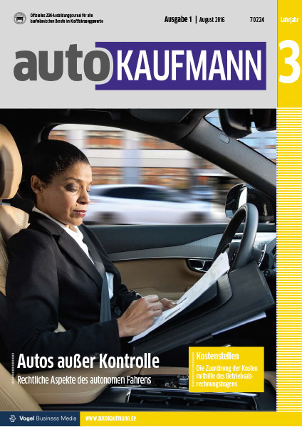 autoKAUFMANN 1/2016 Lehrjahr 3