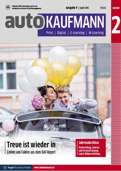 autoKAUFMANN 09/2015 Lehrjahr 2