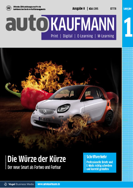 autoKAUFMANN 08/2015 Lehrjahr 1