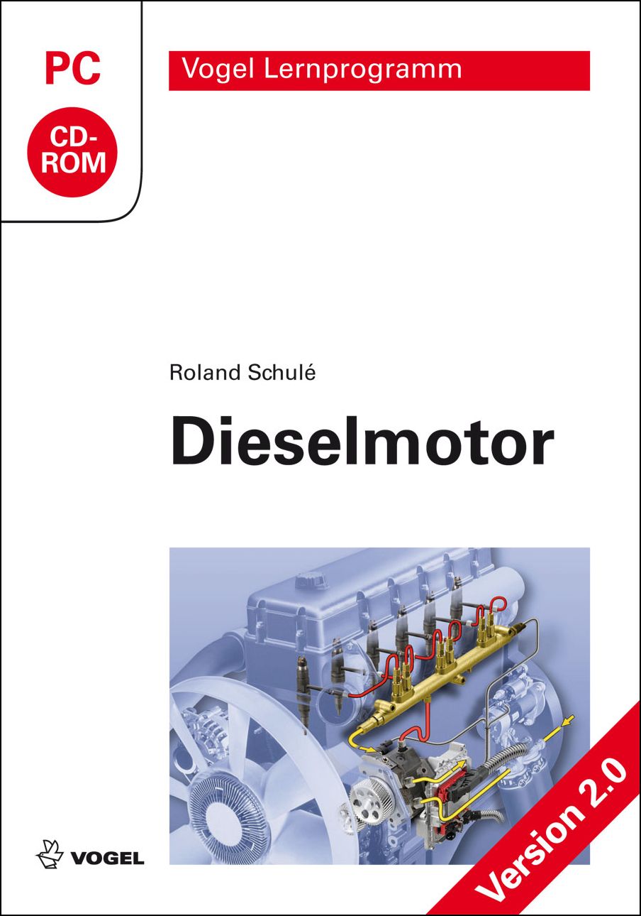 Dieselmotor-CD1 Cover des Buchs Dieselmotor (CD-ROM) des Autors Roland Schulé