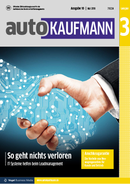 autoKAUFMANN 10/2018 Lehrjahr 3