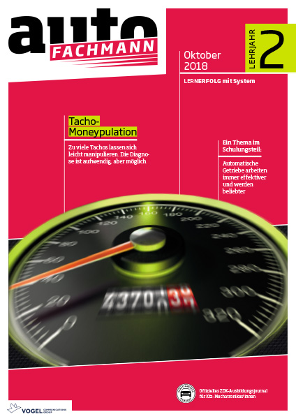 AF-003_LJ2xwIU6Q3ZyugLZ Titelseite autoFACHMANN Oktober 2018 Lehrjahr 2