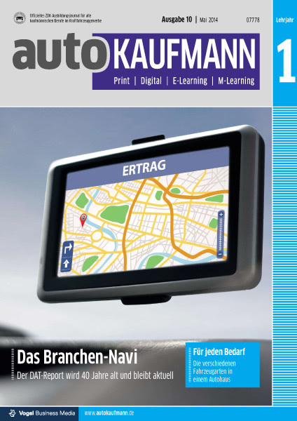 autoKAUFMANN 10/2014 Lehrjahr 1