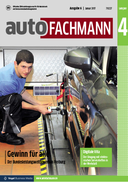 autoFACHMANN 6/2017 Lehrjahr 4