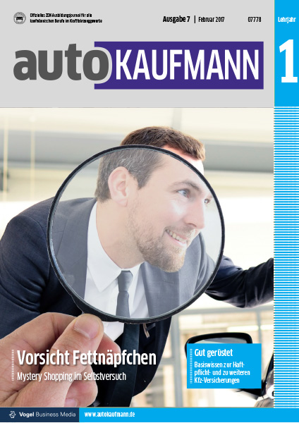 autoKAUFMANN 7/2017 Lehrjahr 1