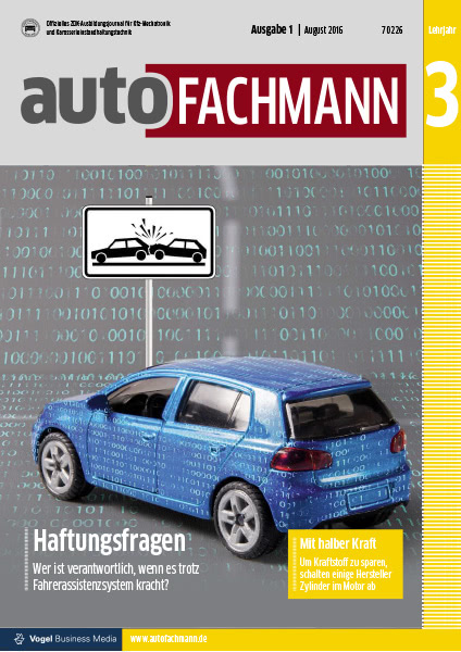 autoFACHMANN 1/2016 Lehrjahr 3