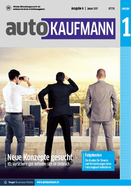 autoKAUFMANN 6/2017 Lehrjahr 1